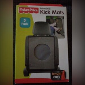 Fisher Price Protective Car Seat Back Kick Mats 2 Pack